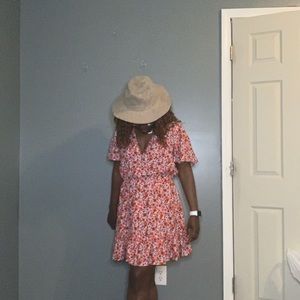 ZARA Dress floral design size L